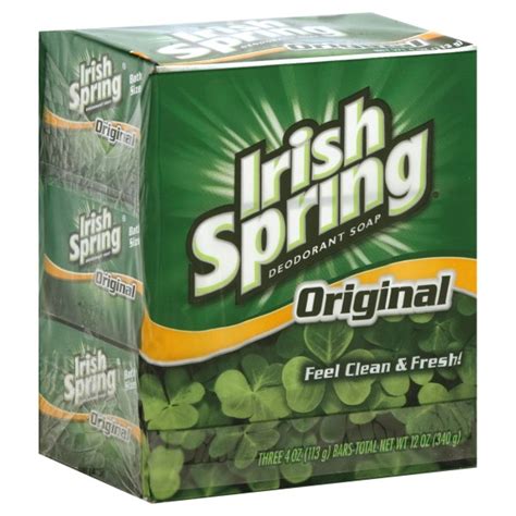 Irish Spring Bath Soap Original 3 Pk