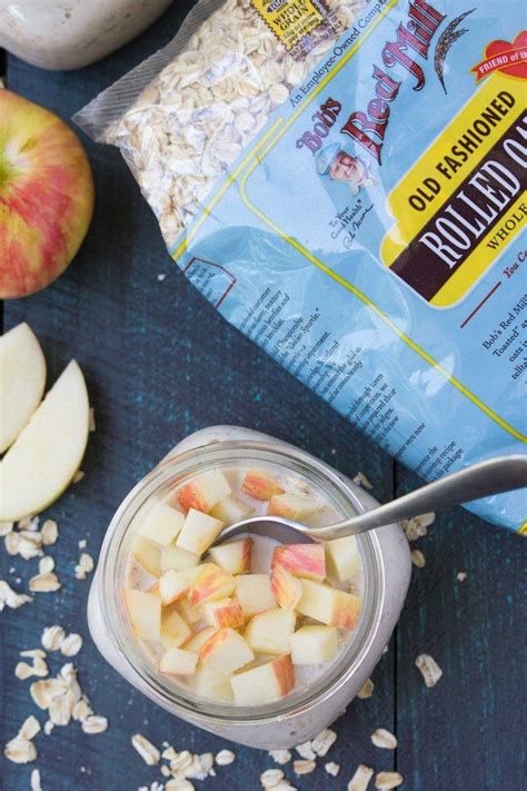 I've only ever used almond milk. An easy recipe for Apple Cinnamon Overnight Oats. A ...