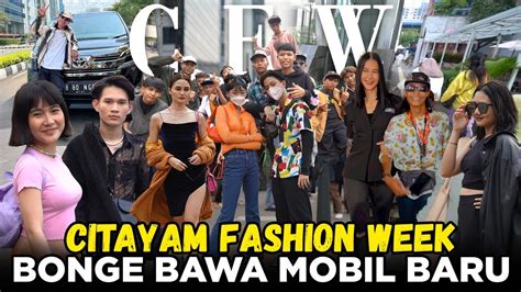 Citayam Fashion Week Ada Kak Paula Bonge Roy Jeje Adu Outfit Youtube
