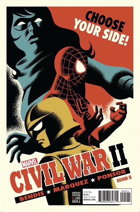 civil war ii 5 b nov 2016 comic book by marvel