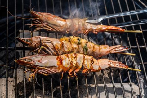 Grilled Shrimp Or Easy Bbq Grilled Shrimp On Grill Diet Or Cooking