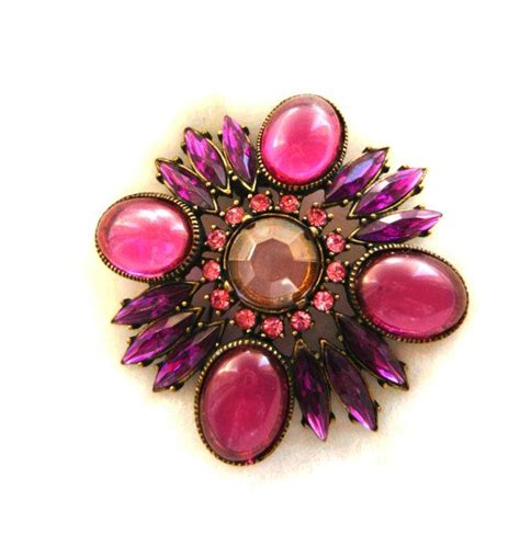 Breathtaking Brooch 1960 Color And Style For A Timeless Etsy Brooch