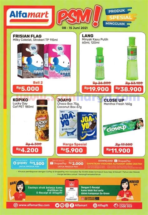 Dapatkan berbagai penawaran spesial selama promosi berlangsung. Katalog Promo PSM Alfamart Terbaru 8 - 15 Juni 2021 ...