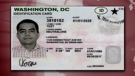 Dc Real Id Card Images And Photos Finder