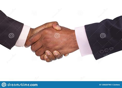 Two Men Shaking Hands Stock Photo Image Of Hands Partner