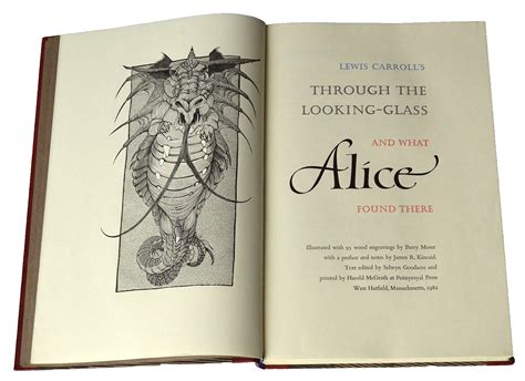 Through The Looking Glass And What Alice Found There Title Page R Michelson Galleries