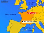 Wo Liegt Paris Auf Der Karte | My blog