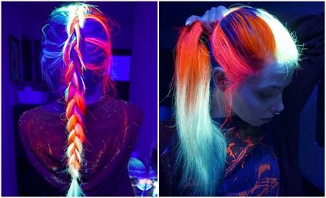 Glow In The Dark Hair Is Getting Too Hot To Stay In Style Diy Glow In