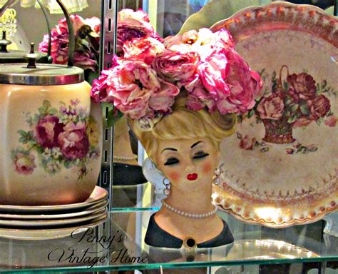 Penny's Vintage Home: Vintage Lady Head Vase | Head vase, Vintage ladies, Vintage house