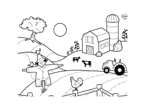 Farm Coloring Pages