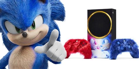 Furry Sonic The Hedgehog Xbox Controllers Arent For Greasy Fingers