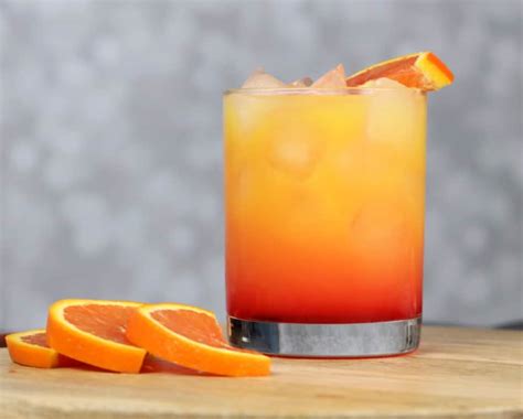 How To Make A Tequila Sunrise Layered Cocktail Simple Sips