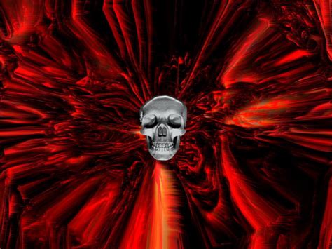 Gothic Skulls Wallpaper Wallpapersafari