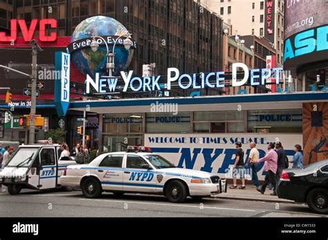 Département De La Police De New York Times Square New York United