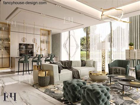modern interior design   luxury house  dubai  fancy house