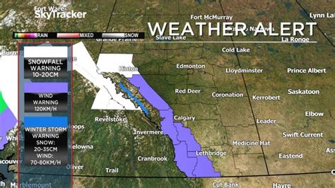 Wind Winter Storm And Snowfall Warnings Issued For Parts Of Western