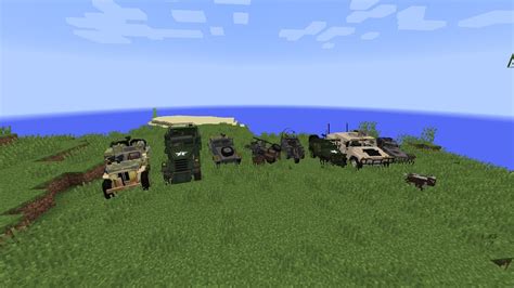 Different Military Vehicles In Minecraft Mod New Dawnload Youtube