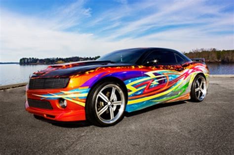 3 Wildest Paint Jobs On A Camaro Gold Eagle