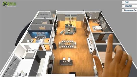 Virtual Reality Floor Plan Design For Touch Screen Vr Glasses