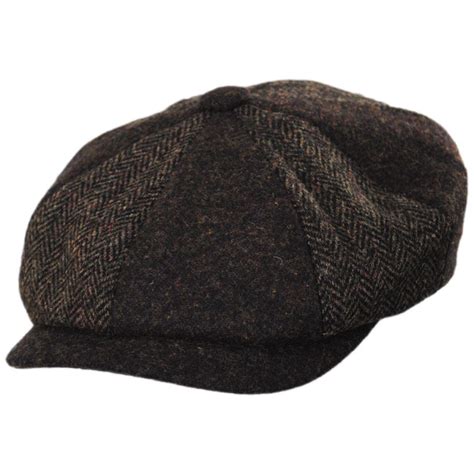 Stetson Patchwork Wool Blend Newsboy Cap Newsboy Caps