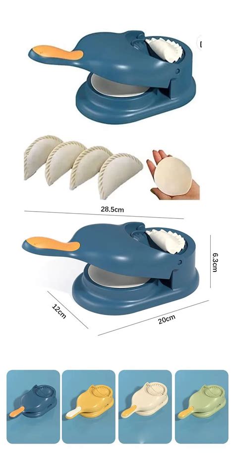 Make Perfect Kitchen Easy To Use Dumpling Skin Maker Moulds Manual