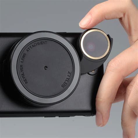 Revolver Lens Camera Kit For Iphone 7 Plus Silver Edition Ztylus