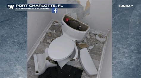Lightning Strike Explodes Toilet In Florida Weathernation