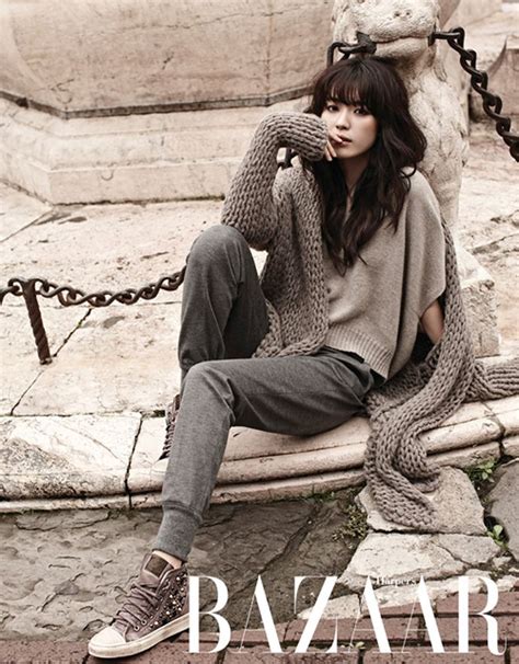 Han Hyo Joos Chic Italian Fashion For Harpers Bazaar Koreas