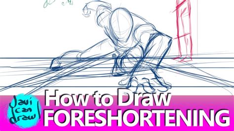 95 Draw Perspective And Foreshortening Perspectivedrawing