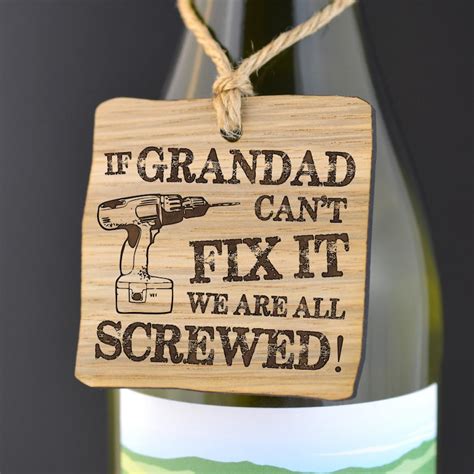 If Grandad Can T Fix It We Re All Screwed Funny Etsy