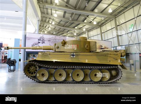 Tanque Tiger Alemán En Bovington Tank Museum Dorset Inglaterra Reino