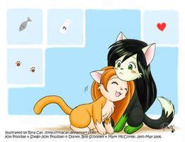 Kp Purr By Rinacat Kim Possible Kim Possible Shego Kitten Drawing
