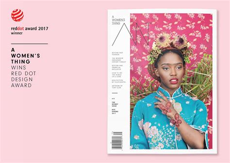 A Womens Thing Magazine Wins Red Dot Design Award