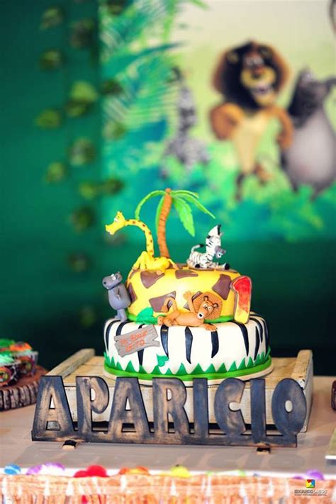 Grab your popcorn and settle in! Kara's Party Ideas Madagascar Jungle Safari Birthday Party ...