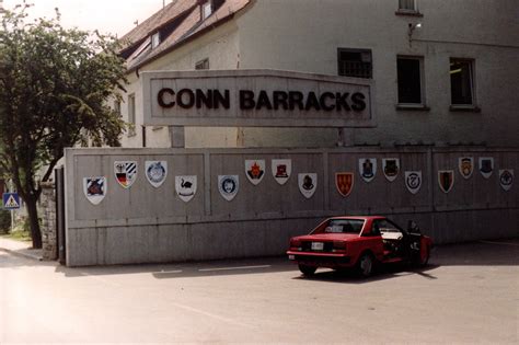 Conn Barracks Main Gate 1989 1991 Conn Barracks Main Gate Flickr