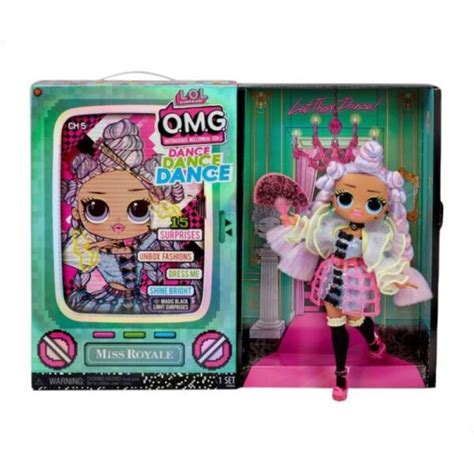 Lol Surprise Omg Dance Miss Royale Doll With Accessories 117841euc