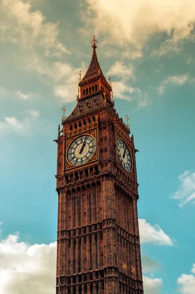 Big Ben London Vereinigtes Königreich Stockfotografie Lizenzfreie