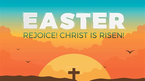 Easter Sunrise Worship Graphics Progressive Church Media