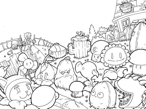Check spelling or type a new query. Print Versus Zombies Coloring Pages - Plants Vs Zombies ...