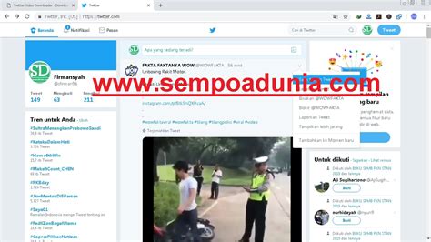 Cara download video youtube tanpa software dengan mudah dan cepat. Cara Download Video Twitter Tanpa Aplikasi dengan Cepat ...