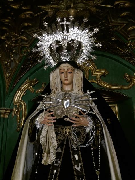 Hdad De Ntra Sra De La Soledad De Cantillana La Virgen De La