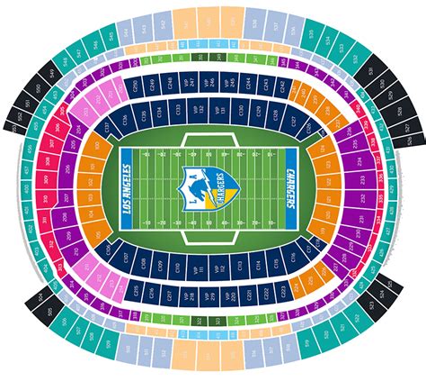 La Rams Coliseum Seating Chart Elcho Table