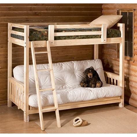 Futon Bunk Bed 93700 Bedroom Furniture At Sportsmans Guide
