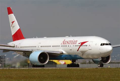 Boeing 777 Triple Seven Widebody Aircraft Parade Austrian Airlines