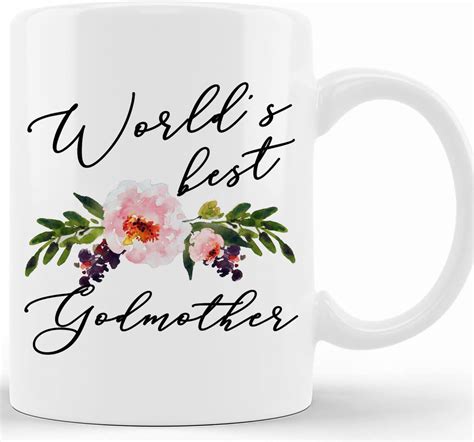 Amazon Personalized World S Best Godmother Best Godmother Mug