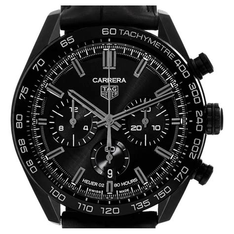 Heuer Carrera Ref 2447s Steel Wrist Watch For Sale At 1stdibs