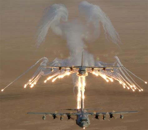 C 130 Angel Wing Flares Military Aircraft Angel Flight Military