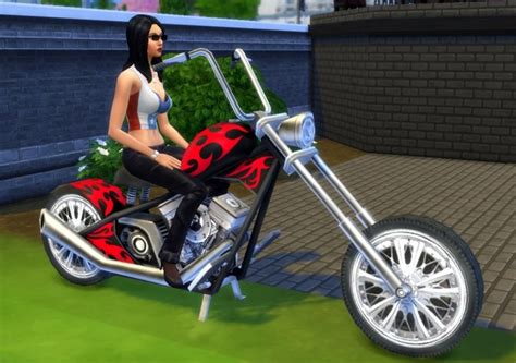 Sittable Motorcycle Ts3 Conversion By Esmeralda At Mod The Sims Sims