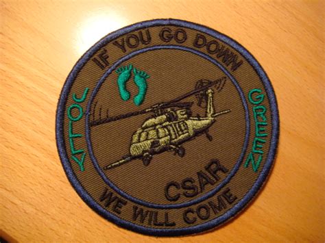 The Usaf Rescue Collection Usaf 33rd Rqs Hh 60 Pj Csar Od Patch