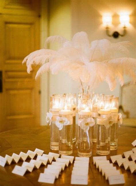 70 Chic Feather Wedding Ideas With Images Feather Arrangements